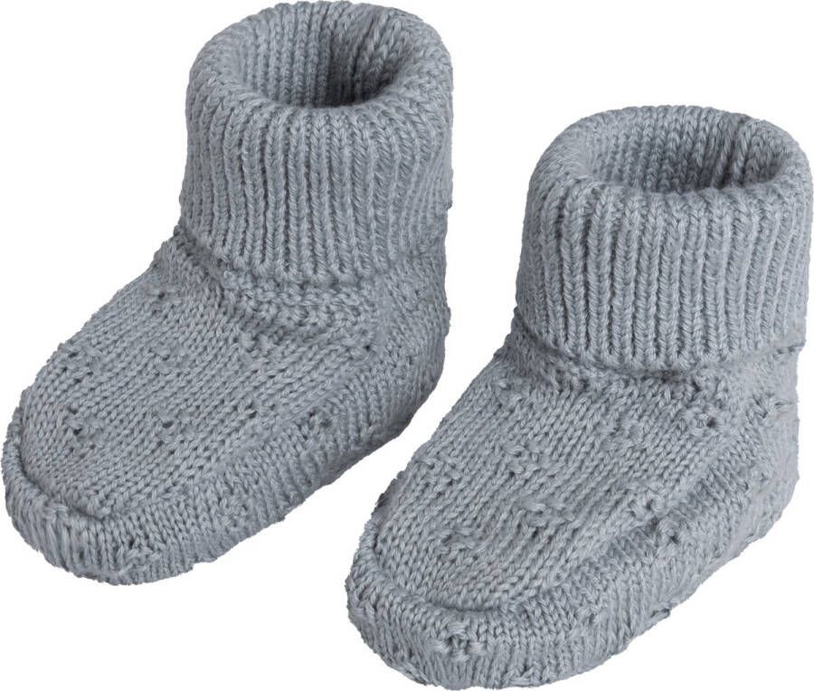 Baby's Only Slofjes Miracle Nordic Blue 100% ecologisch katoen GOTS