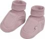 Baby's Only Slofjes Pure Oud Roze 0 3 mnd 100% ecologisch katoen GOTS - Thumbnail 1
