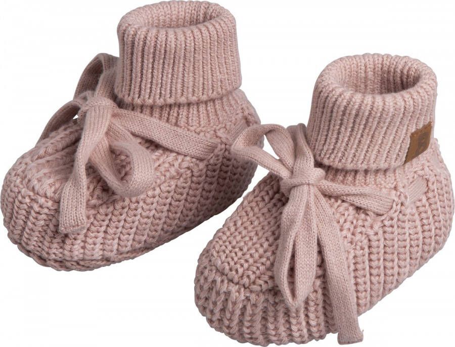 Baby's Only Slofjes Soul Oud Roze 3 6 mnd 100% ecologisch katoen GOTS - Foto 1