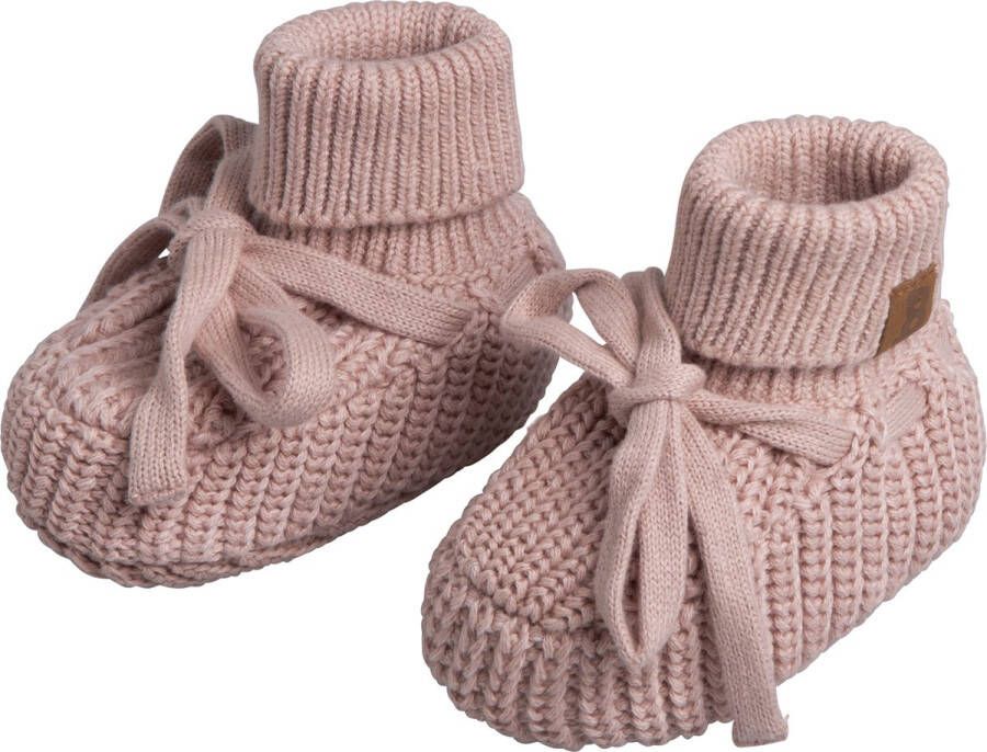 Baby's Only Slofjes Soul Oud Roze 3 6 mnd 100% ecologisch katoen GOTS - Foto 1