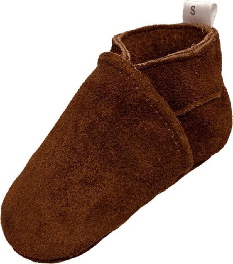 Babysteps suède babyslofjes bruin Suede Effen 18 19 - Foto 2