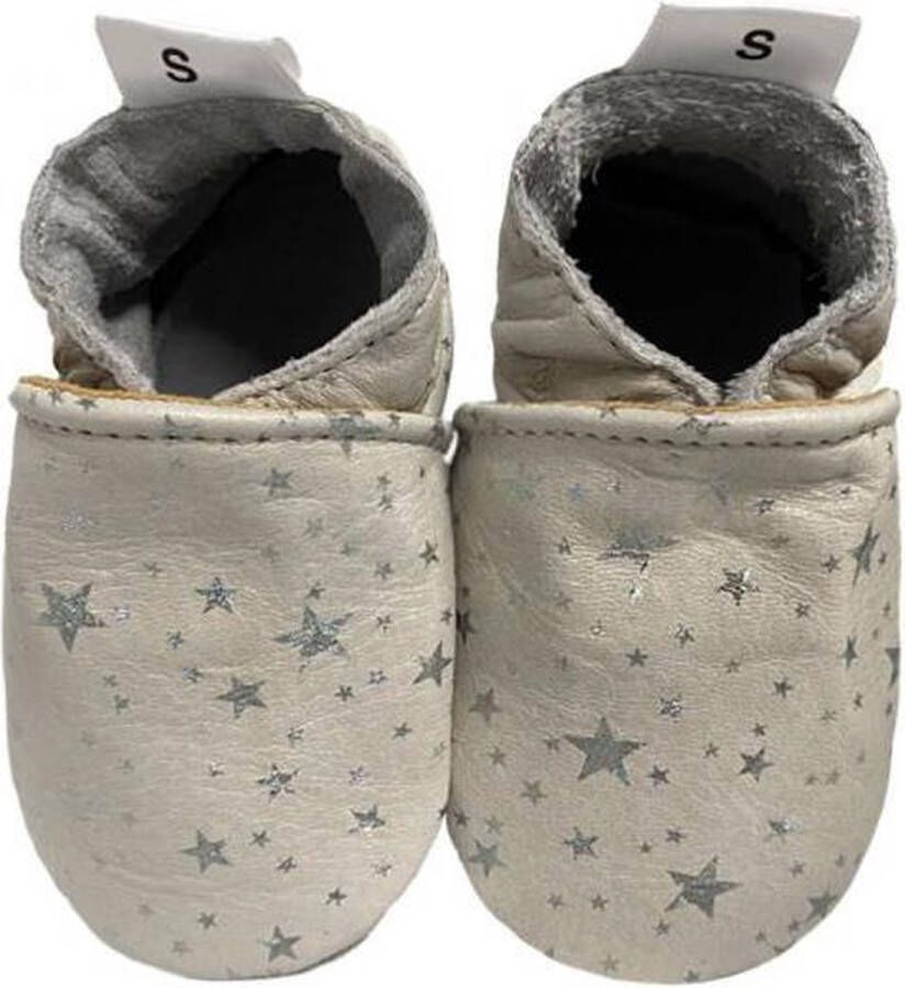 BabySteps babyslofjes Grey Stars