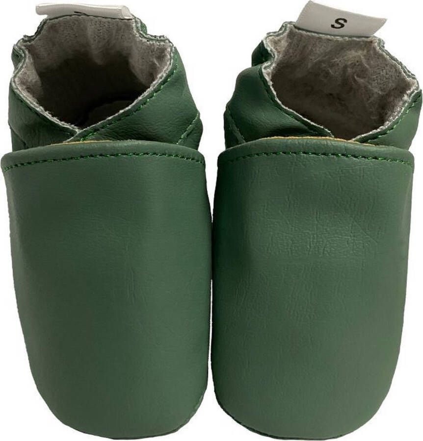 BabySteps babyslofjes Vegan Green