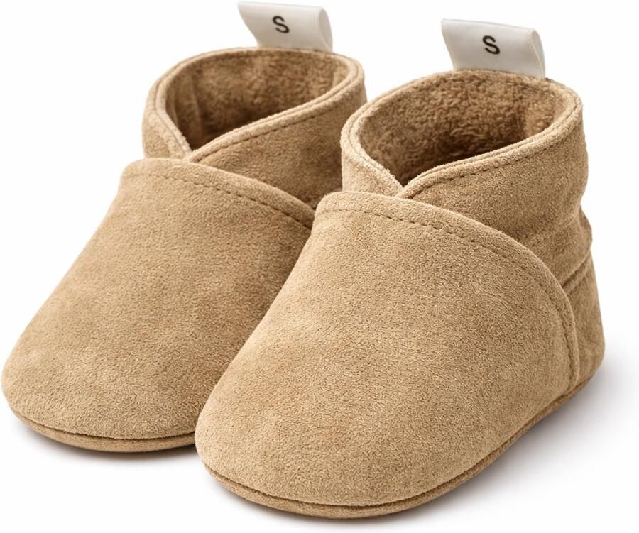 BabySteps Babyslofjes Suede Beige