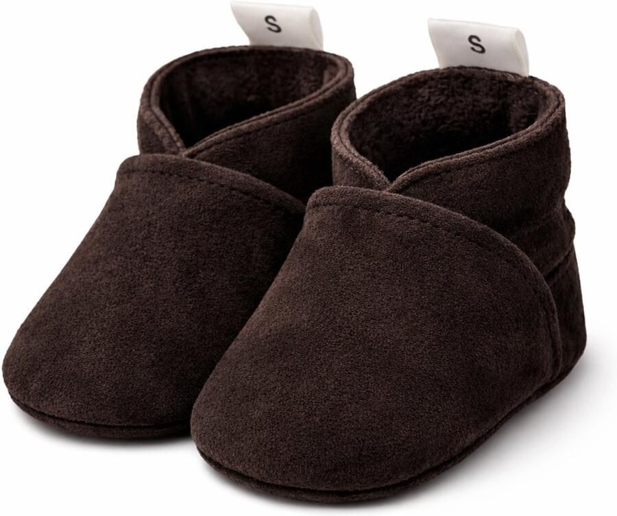 BabySteps babyslofjes Suede Bruin