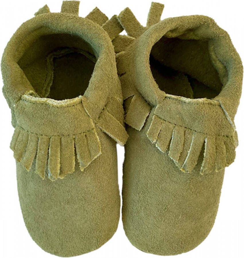 BabySteps Moccasins Green Ibiza Style