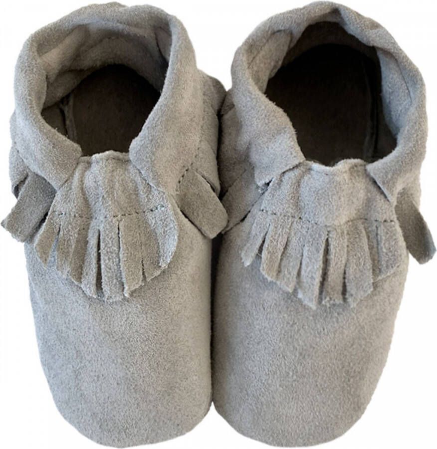 BabySteps Moccasins Grey Ibiza Style