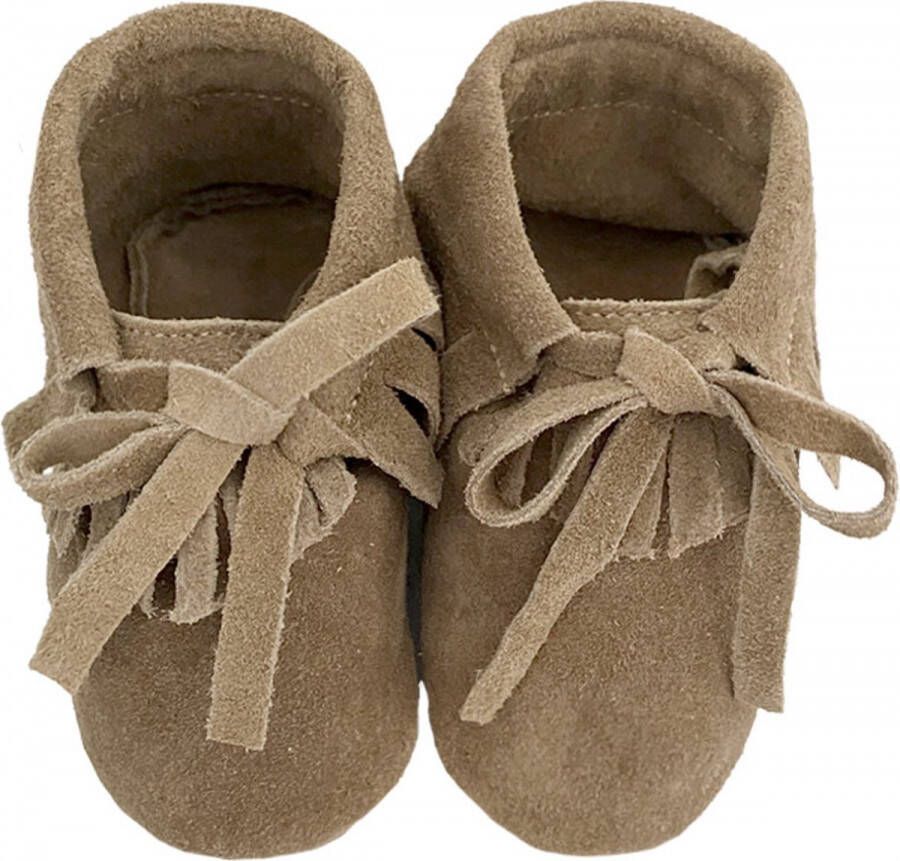 BabySteps Moccasins Lace Camel Ibiza