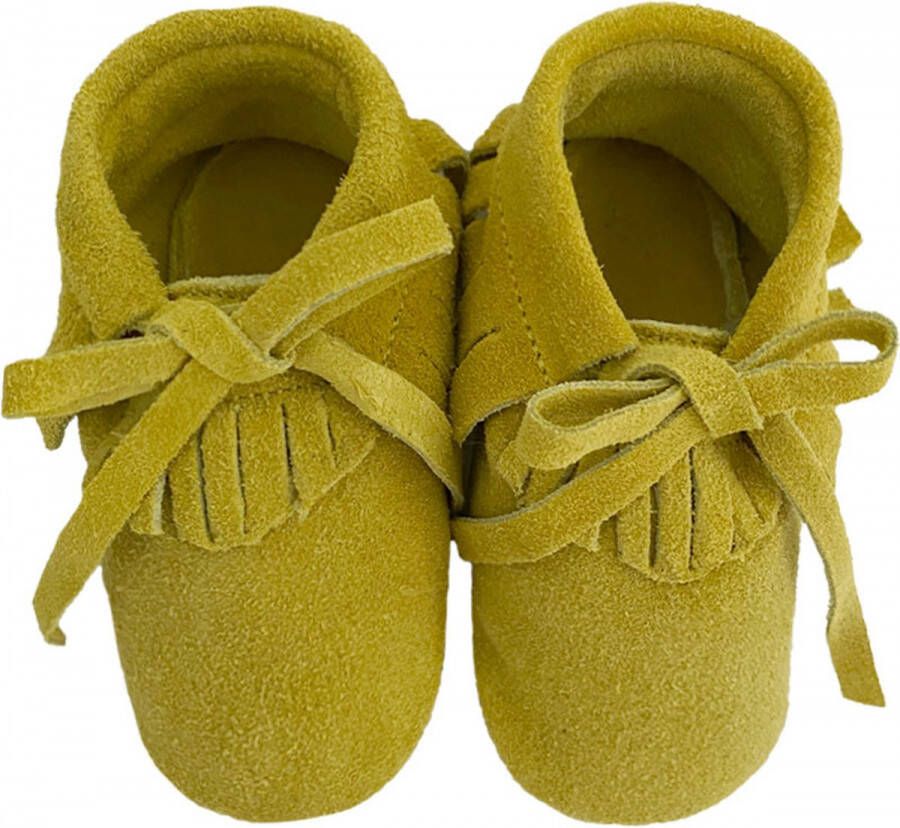 BabySteps Moccasins Lace Yellow Ibiza