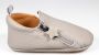 BabySteps Nox Ash Grey Leren Babyschoentjes met Antislip Zool Eerste Stapjes Binnen en Buiten Grijs - Thumbnail 2