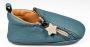 BabySteps Nox Petrol Blue Leren Babyschoentjes met Antislip Zool Eerste Stapjes Binnen en Buiten Blauw - Thumbnail 1