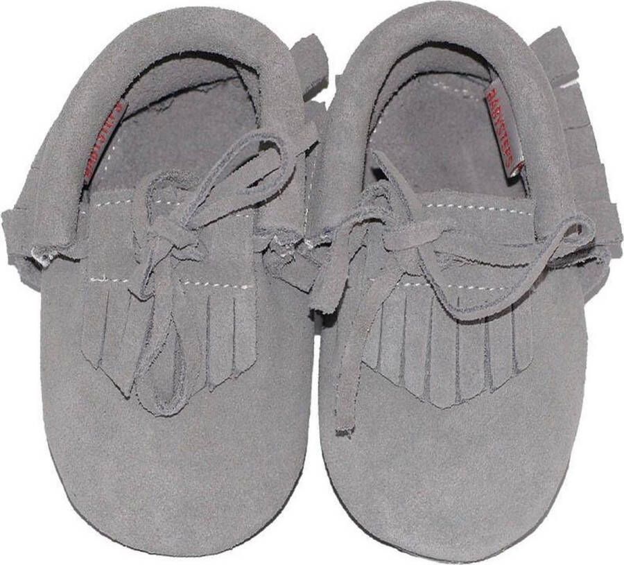 BabySteps slofjes Moccasins Lace Grey Ibiza Style Large