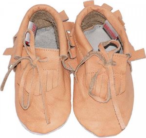 BabySteps slofjes Moccasins Lace Terracotta Ibiza Style extra small