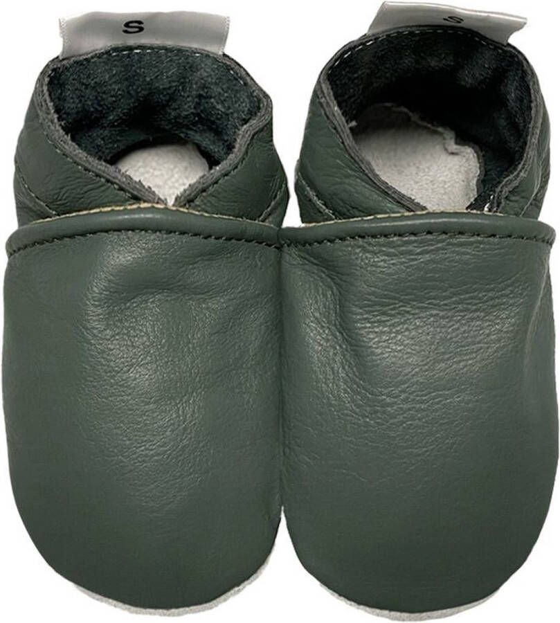 BabySteps slofjes Plain Green