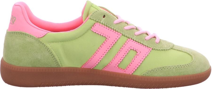 Back 70 dames veterschoenen groen