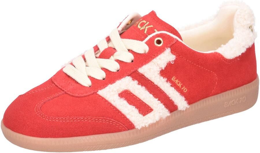 Back 70 dames veterschoenen rood