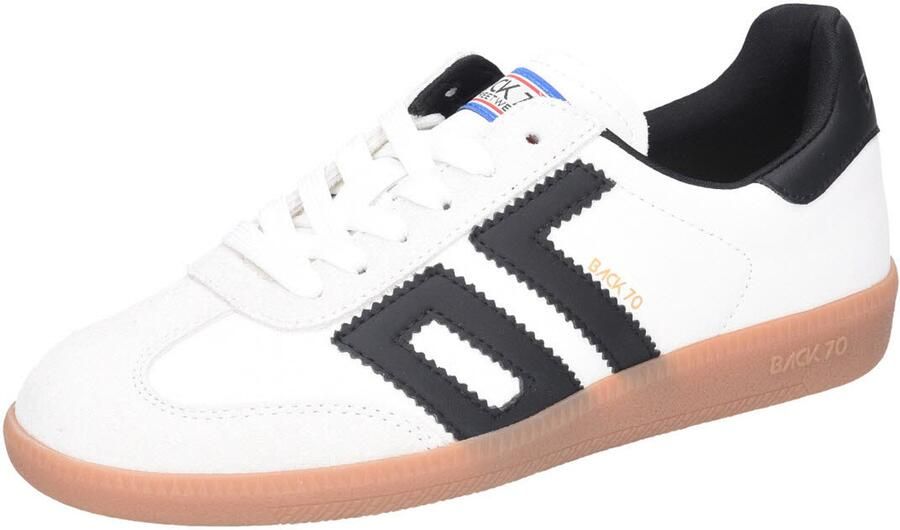 Back 70 dames veterschoenen wit