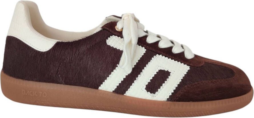 BACK70 Lage Sneakers Dames Cloud Maat: 39 Materiaal: Suède Kleur: Bruin