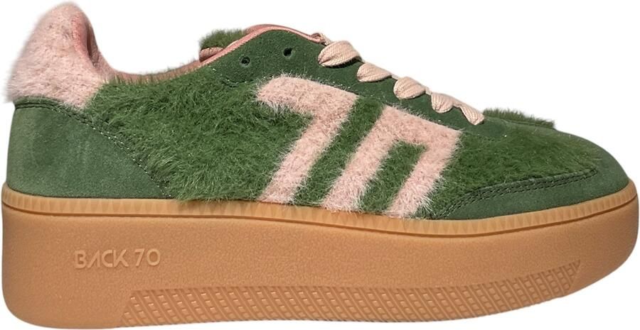 Back70 Back 70 sneaker mohair groen