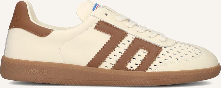 BACK70 Lage Sneakers Dames Cloud Maat: 36 Materiaal: Leer Kleur: Beige