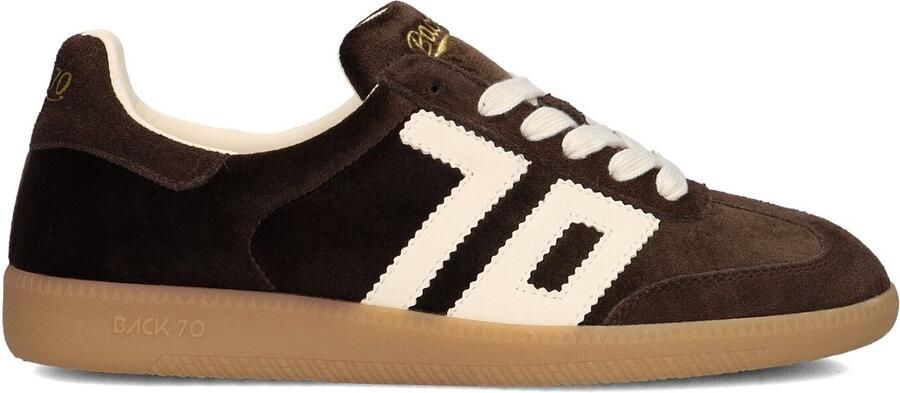 BACK70 Lage Sneakers Dames Cloud Suède Bruin - Foto 1