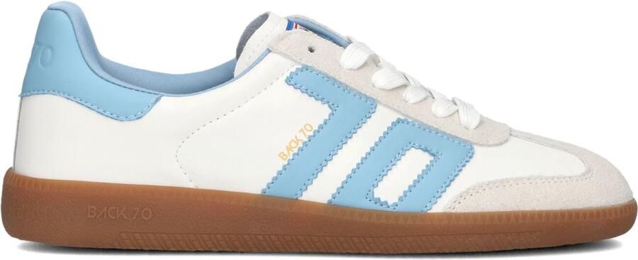 BACK70 Lage Sneakers Dames Cloud Textiel Lichtblauw