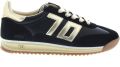 Back70 Dames Sneakers Jogger N01 Black gold Zwart - Zwart