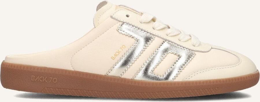BACK70 Lage Sneakers Dames Easter Maat: 40 Materiaal: Leer Kleur: Beige