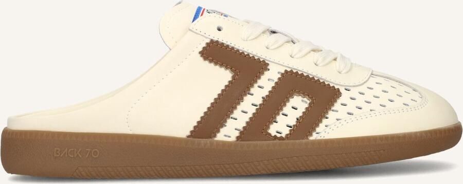 BACK70 Lage Sneakers Dames Easter Maat: 40 Materiaal: Leatherlook Kleur: Beige