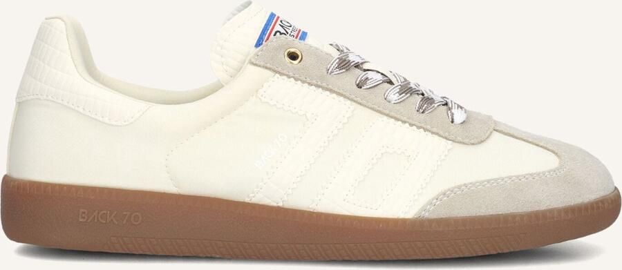 BACK70 Lage Sneakers Dames Ghost Maat: 43 Materiaal: Leer Kleur: Wit