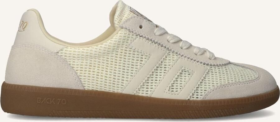 BACK70 Lage Sneakers Dames Ghost Maat: 37 Materiaal: Suède Kleur: Beige
