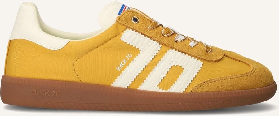 BACK70 Lage Sneakers Dames Ghost Maat: 38 Materiaal: Textiel Kleur: Geel