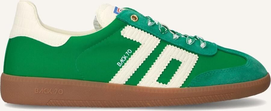 BACK70 Lage Sneakers Dames Ghost Maat: 38 Materiaal: Textiel Kleur: Groen
