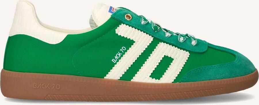 BACK70 Lage Sneakers Dames Ghost Maat: 39 Materiaal: Textiel Kleur: Groen
