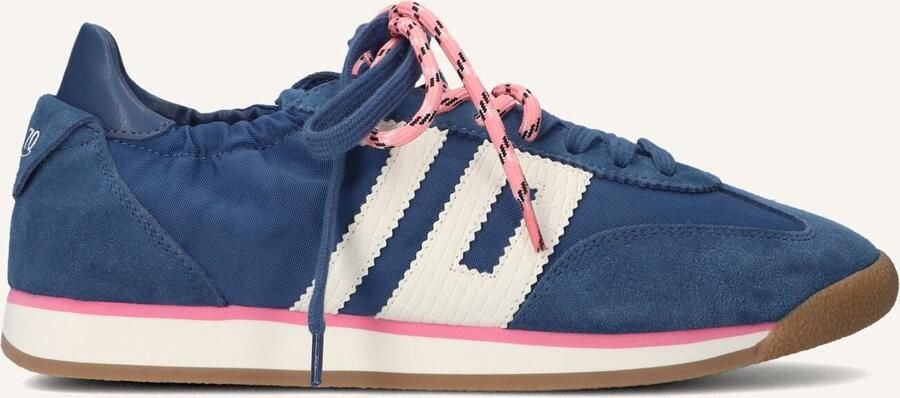 BACK70 Lage Sneakers Dames Rocket Maat: 40 Materiaal: Textiel Kleur: Blauw