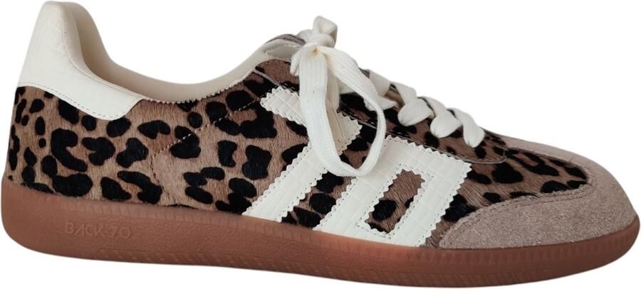 Back70 Back 70 Cloud sneaker bruin combi - Foto 2