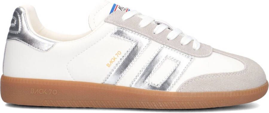 BACK70 Lage Sneakers Dames Cloud Maat: 39 Materiaal: Leer Kleur: Wit