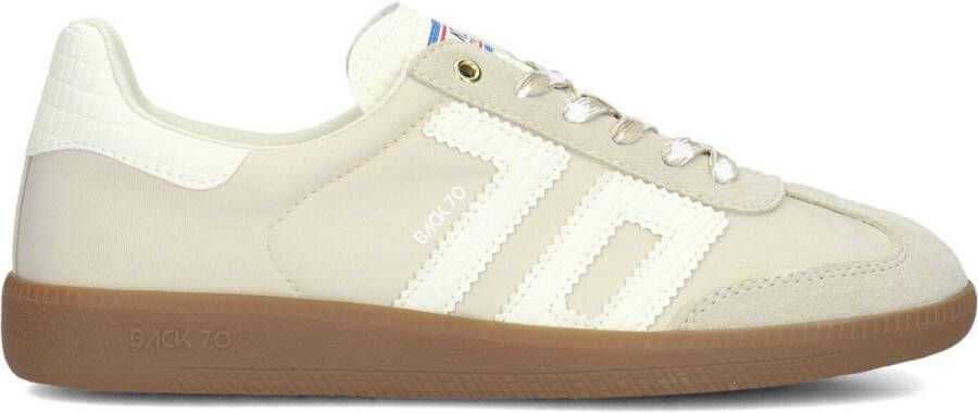 BACK70 Lage Sneakers Dames Ghost Maat: 39 Materiaal: Leer Kleur: Beige