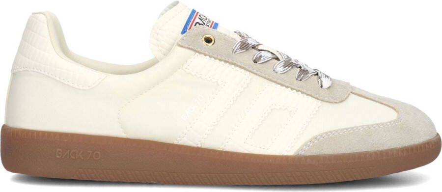 BACK70 Lage Sneakers Dames Ghost Maat: 40 Materiaal: Leer Kleur: Wit