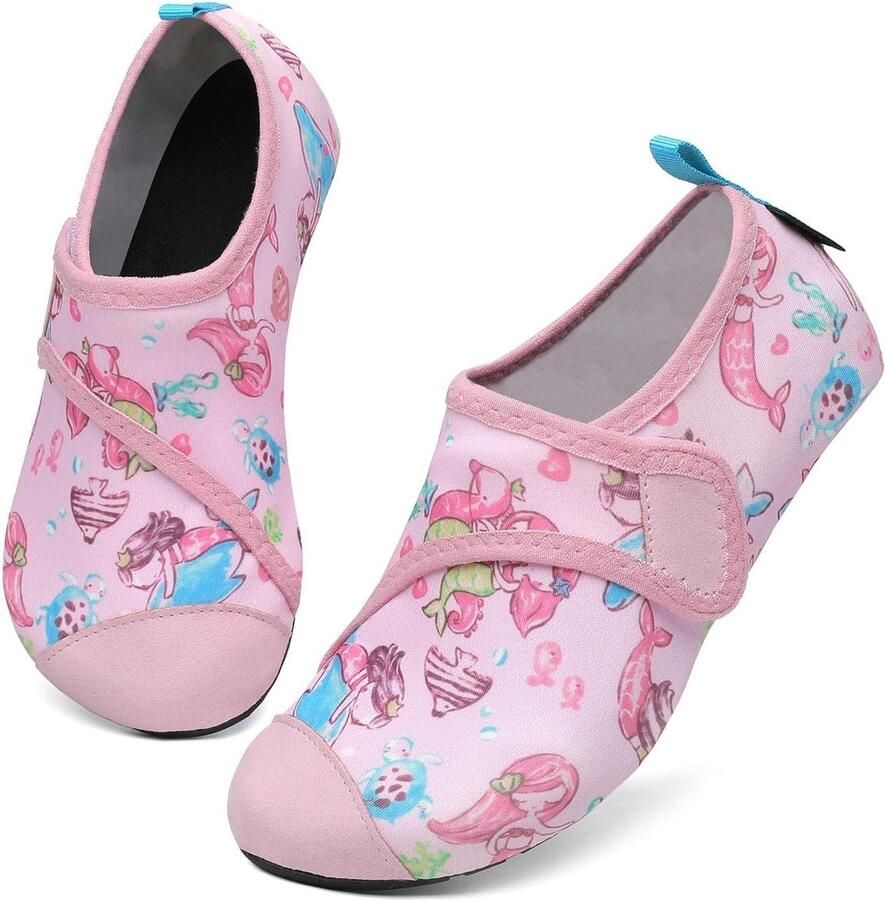 Badschoenen voor kinderen aquaschoenen waterschoenen zwemschoenen roze 28 29