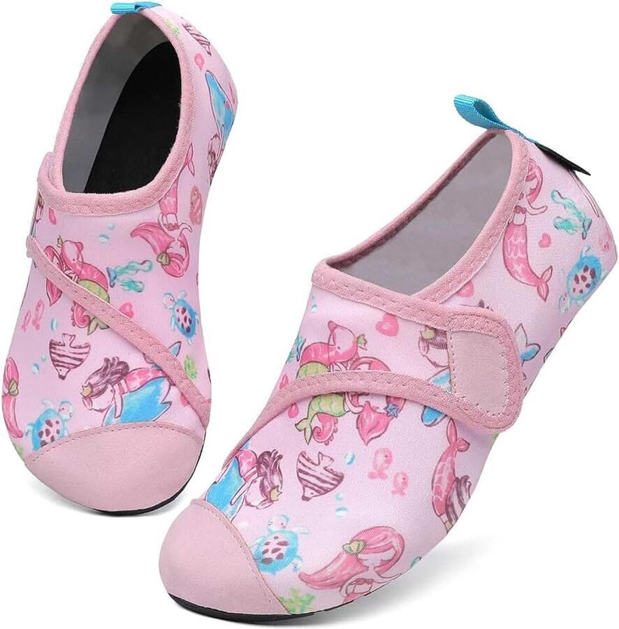 Badschoenen voor kinderen aquaschoenen waterschoenen zwemschoenen roze 28 29