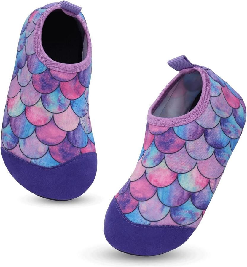 Badschoenen voor kinderen zwemschoenen voor en antislip sneldrogend strandschoenen licht zomer aquaschoenen blote voetschoenen peuters baby zwembad strand