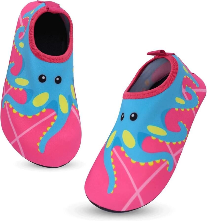 Badschoenen voor kinderen zwemschoenen voor en antislip sneldrogend strandschoenen licht zomer aquaschoenen blote voetschoenen peuters baby zwembad strand