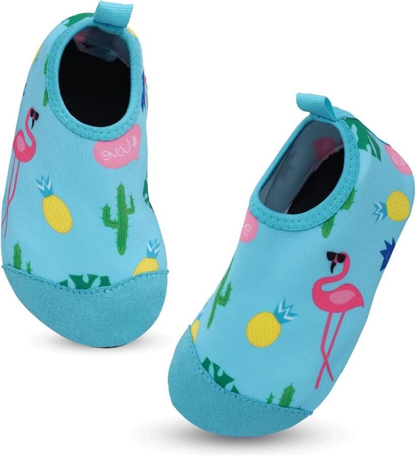 Badschoenen voor kinderen zwemschoenen voor en antislip sneldrogend strandschoenen licht zomer aquaschoenen blote voetschoenen peuters baby zwembad strand