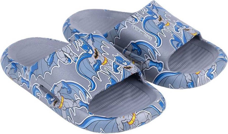 Badslippers DC Batman Slippers Grijs