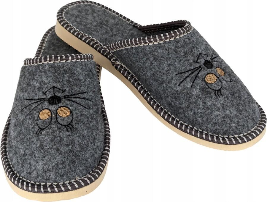 Dames Pantoffels van Vilt Comfortabel en Nederlands