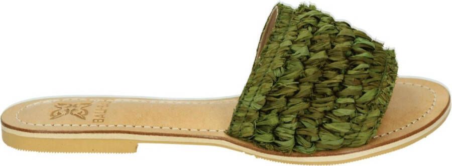 Bali ADIWERNA 2711130573 Volwassenen Dames slippers Kleur: Groen