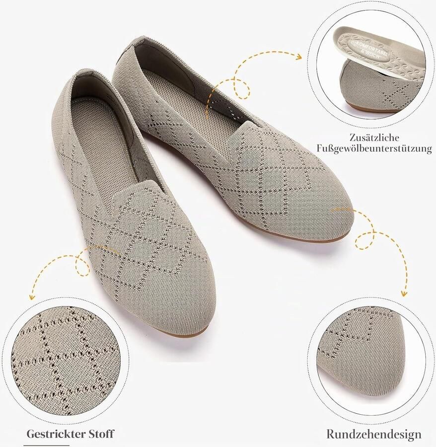 Ballerina's Ademend Vouwbaar Memory Foam