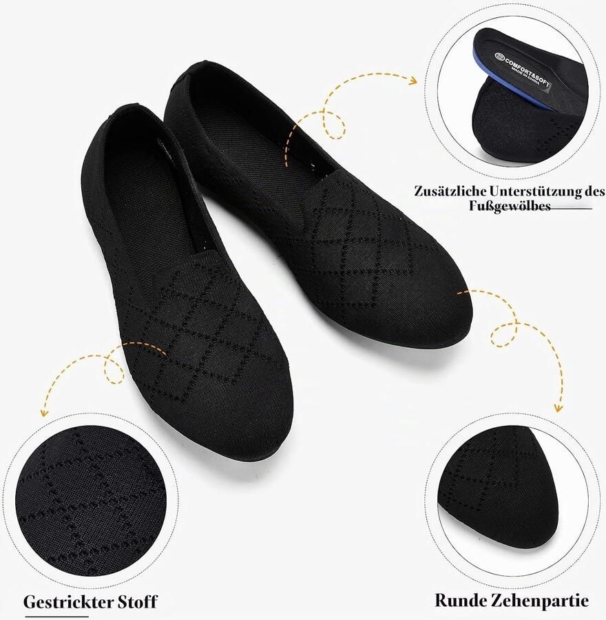 Ballerina's Ademend Vouwbaar Memory Foam