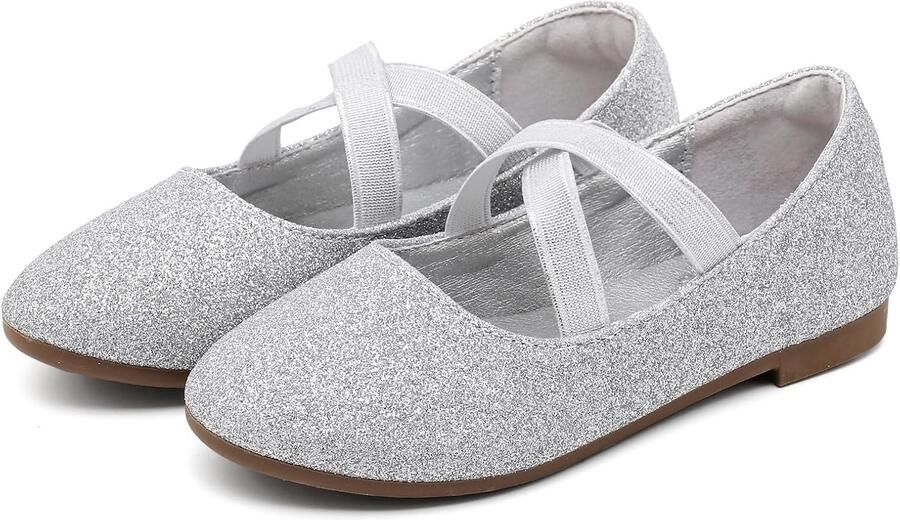 Ballerina's voor Meisjes met Gekruiste Elastische Riemen